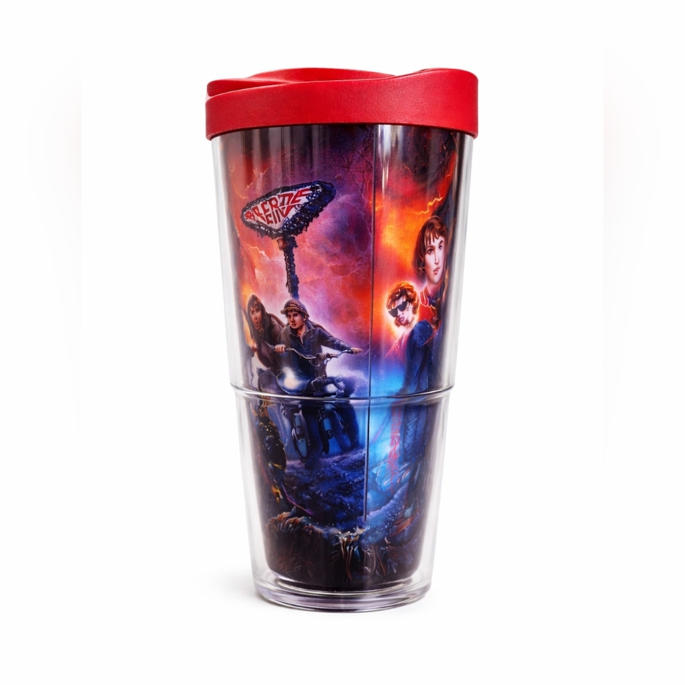 Tervis Stranger Things 24 oz Insulated Tumbler – Eleven Montage – Red Lid - Picture 11 of 17